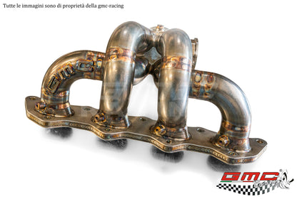 KIT COLLETTORE 16V/EVO A CUORE CON WASTEGATE ESTERNA TIAL MV-R E KIT DOWNPIPE