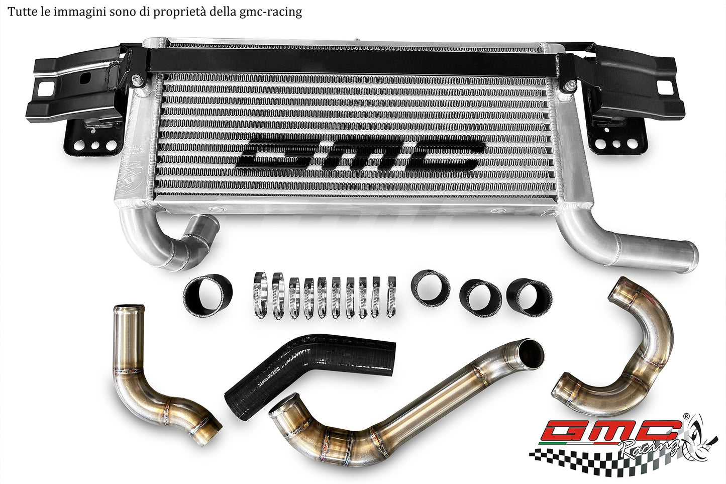 KIT INTERCOOLER FRONTALE PER ABARTH 500