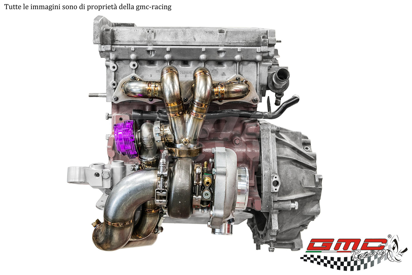 KIT TURBO 16V/EVO per POTENZE FINO A 900CV CON TURBINA GARRETT SERIE G 35-900