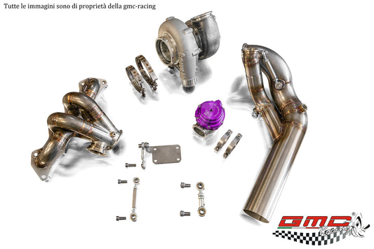 KIT TURBO 16V per POTENZE FINO A 900CV CON TURBINA GARRETT SERIE G 35-900