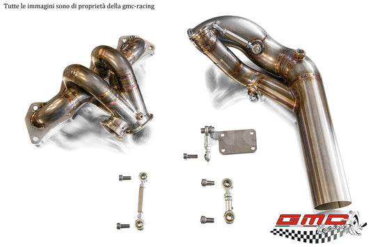 KIT COLLETTORE 16V A CUORE CON WASTEGATE ESTERNA TIAL MV-R CON KIT DOWNPIPE