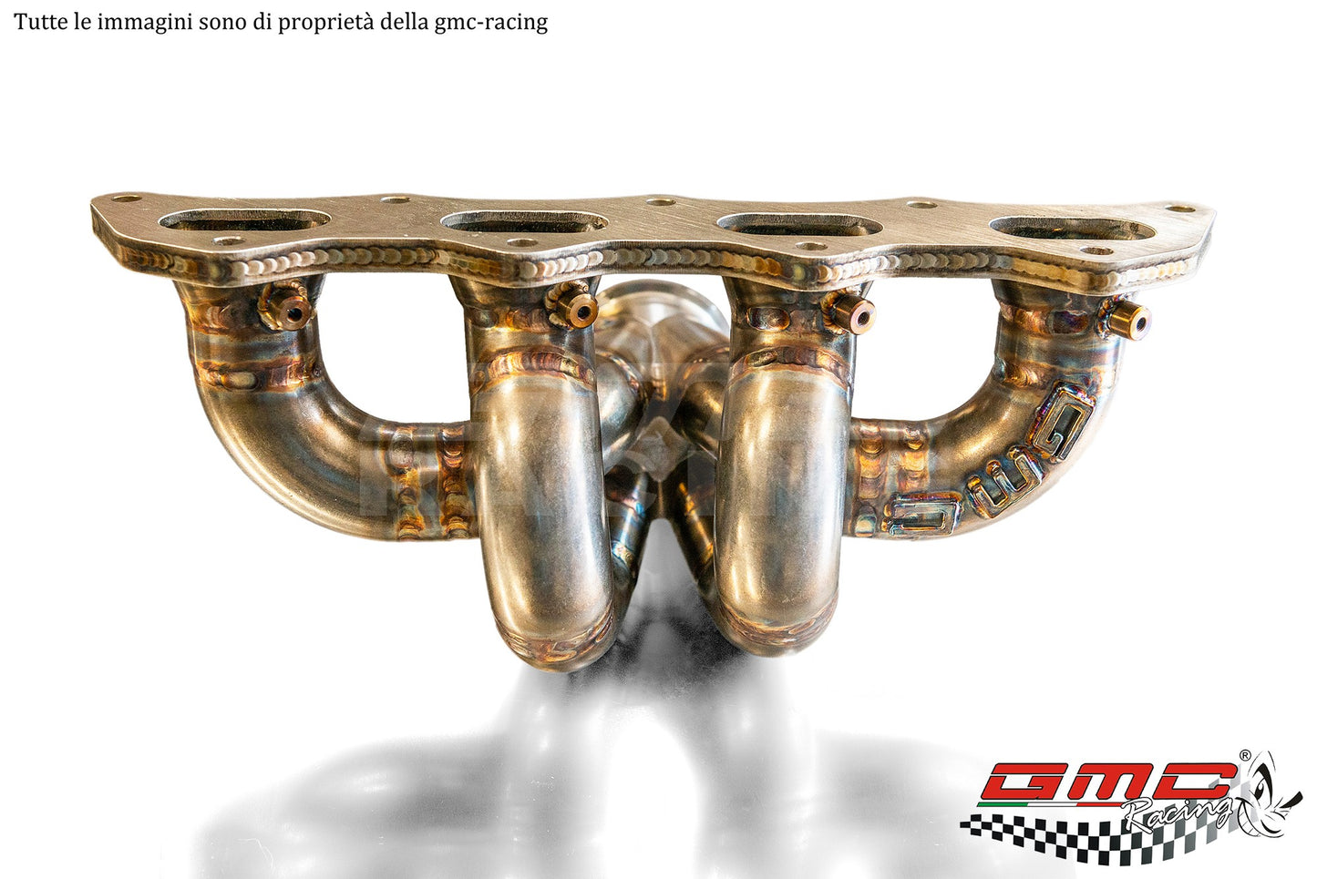 KIT COLLETTORE 16V A CUORE CON WASTEGATE ESTERNA TIAL MV-R CON KIT DOWNPIPE