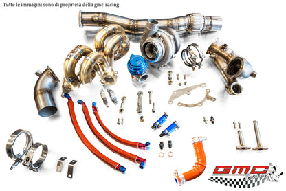 KIT TURBO PER MITSUBISHI LANCER EVO VI-VII-VIII-IX PER POTENZE FINO A 600cv CON WASTEGATE ESTERNA CON RIENTRO WASTEGATE