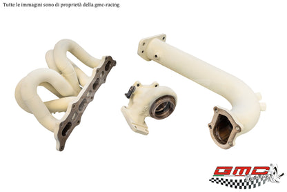 STAINLESS STEEL MANIFOLD FOR ABARTH 1.4 T-JET WITH DOWNPIPE KIT AND WATER PIPE KIT