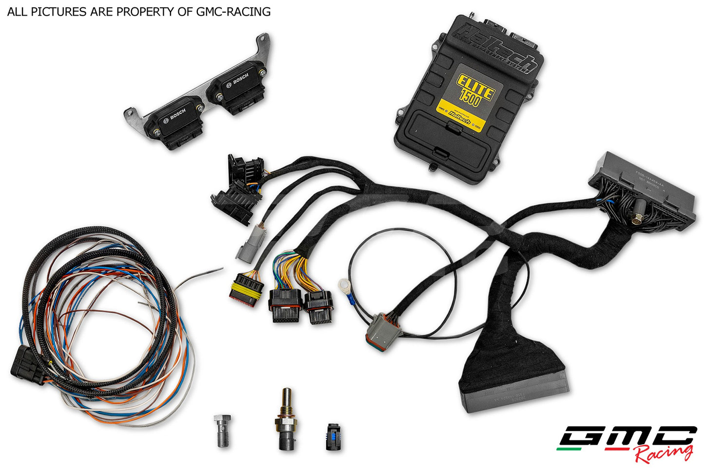 HALTECH Elite 1500 + Kit cablaggio adattatore Plug 'n' Play per FORD FOCUS RS MK1