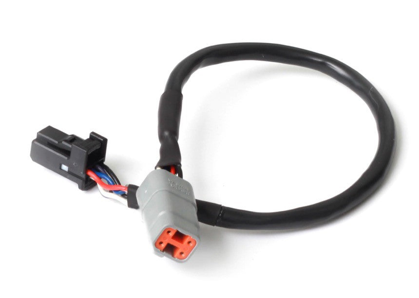 Haltech Elite CAN Cable DTM-4 8 Pin Black Tyco LENGTH: 300mm (12") 