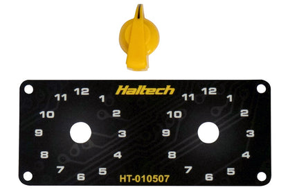 HALTECH Kit pannello interruttori doppio