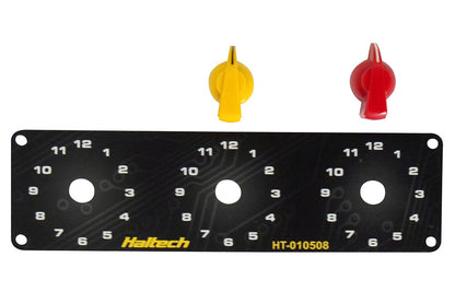 HALTECH Kit pannello interruttori triplo