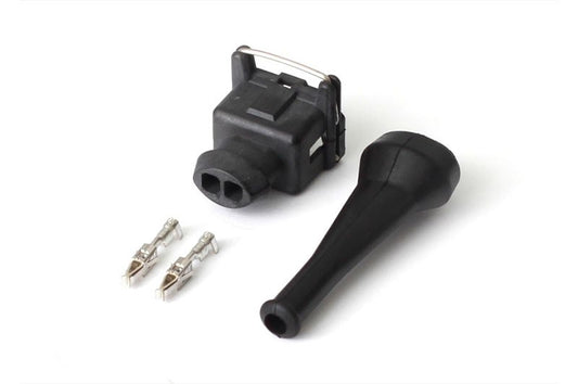 HALTECH Solo spina e pin - Bosch EV1 (quadrato) 2 pin Connettore femmina Junior Timer