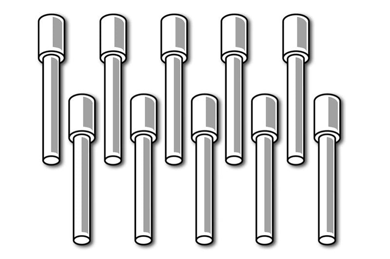 HALTECH Connettore AMP Superseal in plastica Solo perni di impermeabilizzazione/perforazione