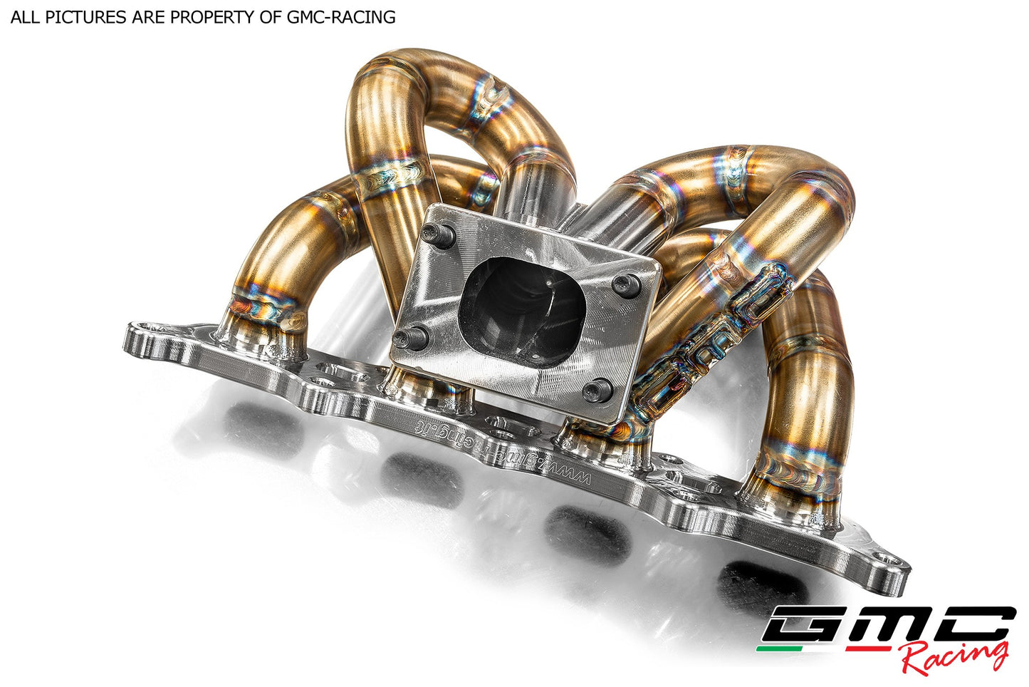 KIT COLLETTORE CON ATTACCO TURBO T25 CON KIT DOWNPIPE E KIT TUBO ACQUA