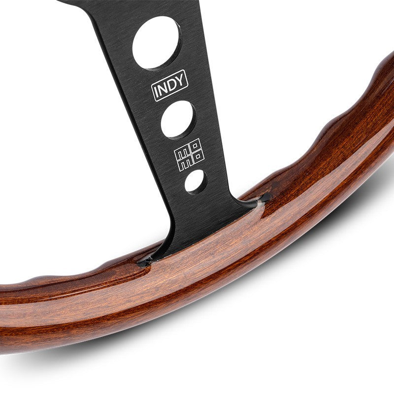 MOMO INDY WOODEN STEERING WHEEL