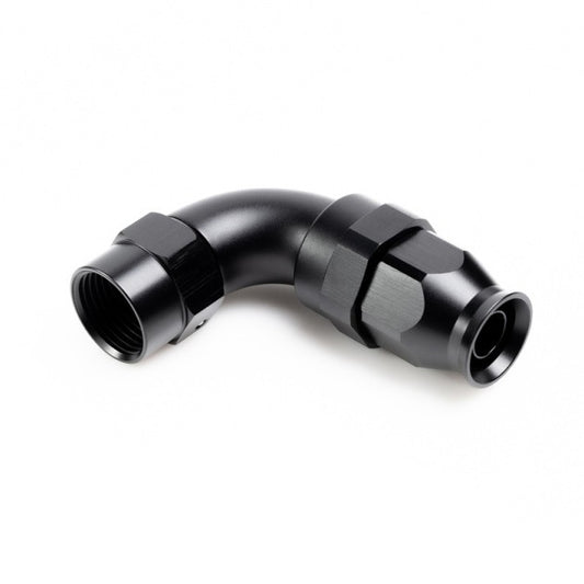 ERGAL, RACCORDO 90° ALTA PRESSIONE 12AN (JIC 1 1/16" x 12) teflon nero