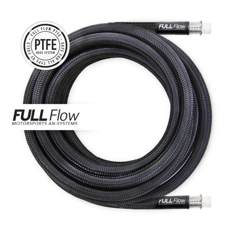 TUBO TEFLON, TUBO ACCIAO / TEFLON 12AN INT. 16,2MM - EST. 19,3MM nero
