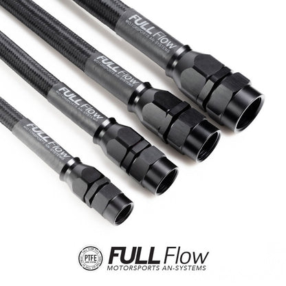 TUBO TEFLON, TUBO ACCIAO / TEFLON 12AN INT. 16,2MM - EST. 19,3MM nero