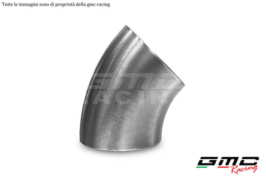 45° STAINLESS STEEL BEND - Diameter of your choice 