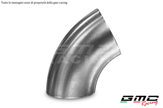 60° STAINLESS STEEL BEND - Diameter of your choice 