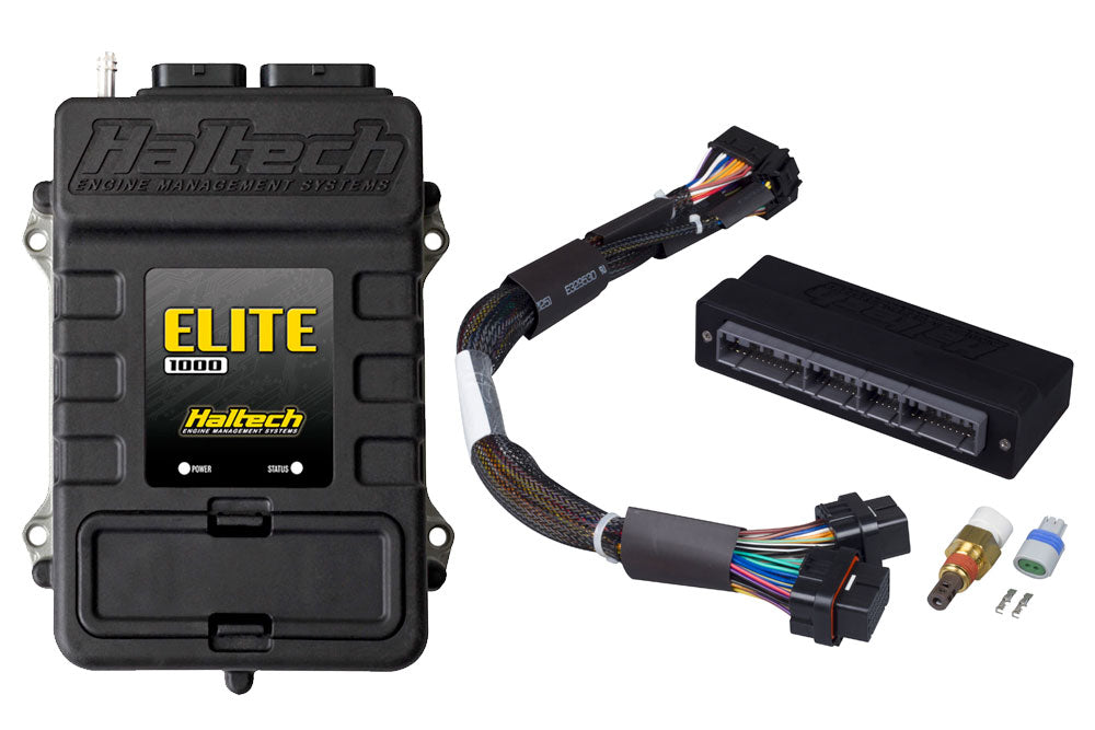 HALTECH Elite 1500 + Mitsubishi EVO 4-8 (5 marce) Kit cablaggio adattatore Plug 'n' Play