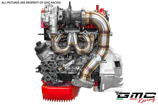 KIT COLLETTORE ATTACCO GARRETT 1446 CON KIT DOWNPIPE E KIT TUBO ACQUA