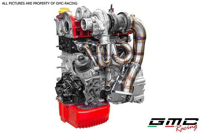 KIT COLLETTORE ATTACCO GARRETT 1446 CON KIT DOWNPIPE E KIT TUBO ACQUA