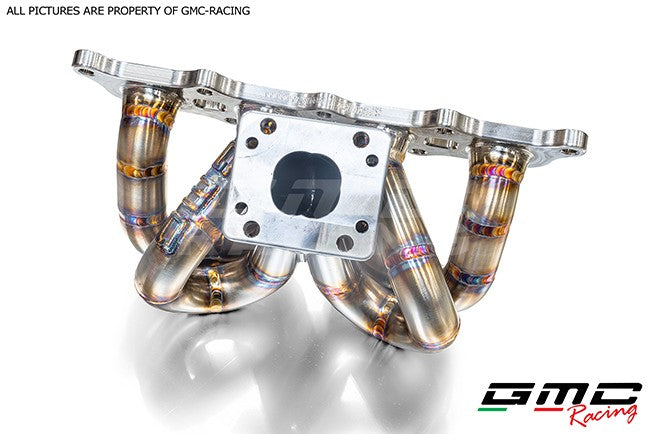 KIT COLLETTORE ATTACCO GARRETT 1446 CON KIT DOWNPIPE E KIT TUBO ACQUA