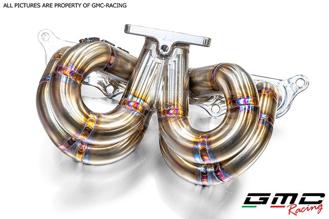 KIT COLLETTORE ATTACCO GARRETT 1446 CON KIT DOWNPIPE E KIT TUBO ACQUA