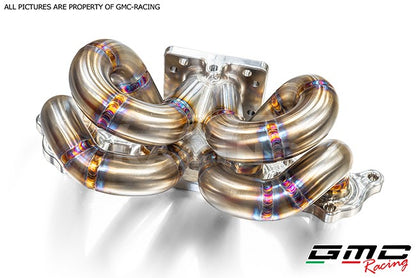 KIT COLLETTORE ATTACCO GARRETT 1446 CON KIT DOWNPIPE E KIT TUBO ACQUA