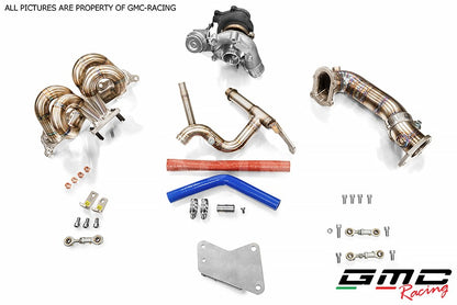 KIT TURBO per POTENZE FINO A 250cv CON TURBINA GARRETT GBC 17-250