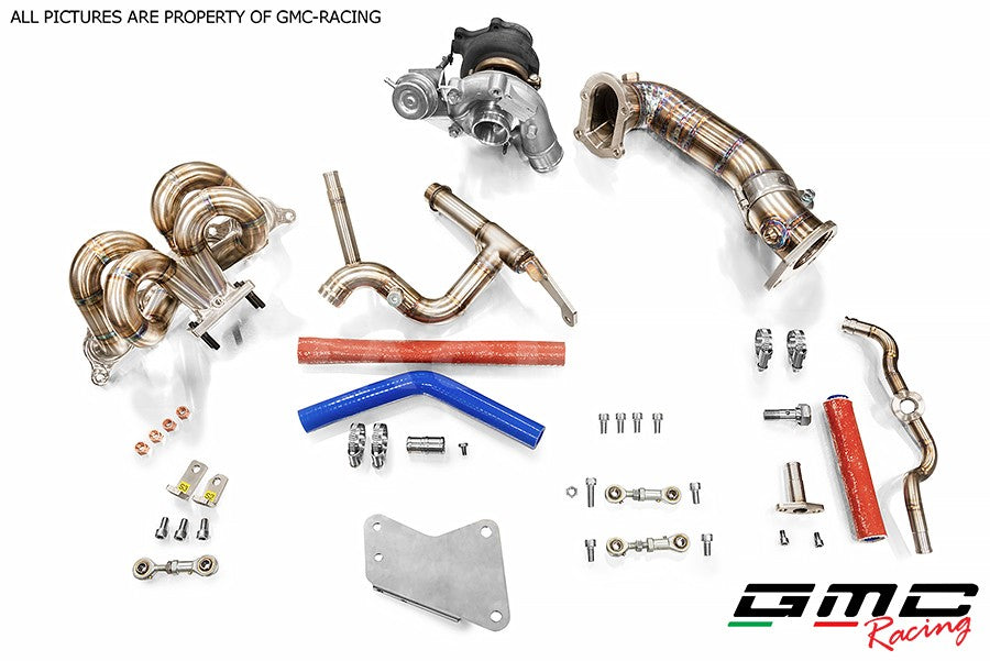 KIT TURBO per POTENZE FINO A 300cv CON TURBINA GARRETT GBC 20-300