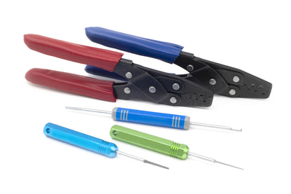 HALTECH Set di pinze crimpatrici doppie con 3 strumenti per la rimozione dei pin