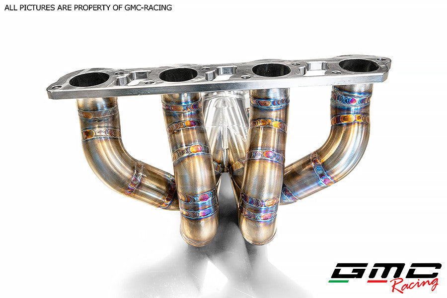 KIT COLLETTORE 75 CON ATTACCO TURBO TIAL E WASTEGATE A RIENTRO MV-S, CON KIT DOWNPIPE