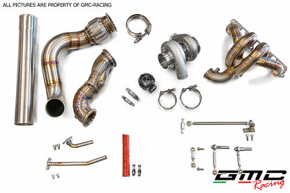 KIT TURBO 75 per POTENZE FINO A 350/400CV CON TURBINA GARRETT GTX2867R Gen. II