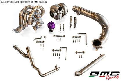 KIT TURBO per POTENZE OLTRE 400cv CON GARRETT SERIE G 25-550 E WASTEGATE ESTERNA