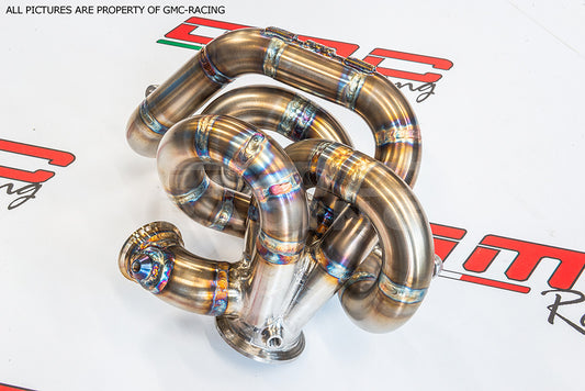 KIT COLLETTORE ATTACCO TURBO SERIE G CON WASTEGATE ESTERNA CON KIT DOWNPIPE