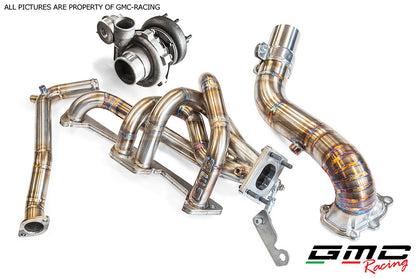 KIT TURBO PUNTO GT per POTENZE FINO A 320CV CON TURBINA GARRETT GBC22-350