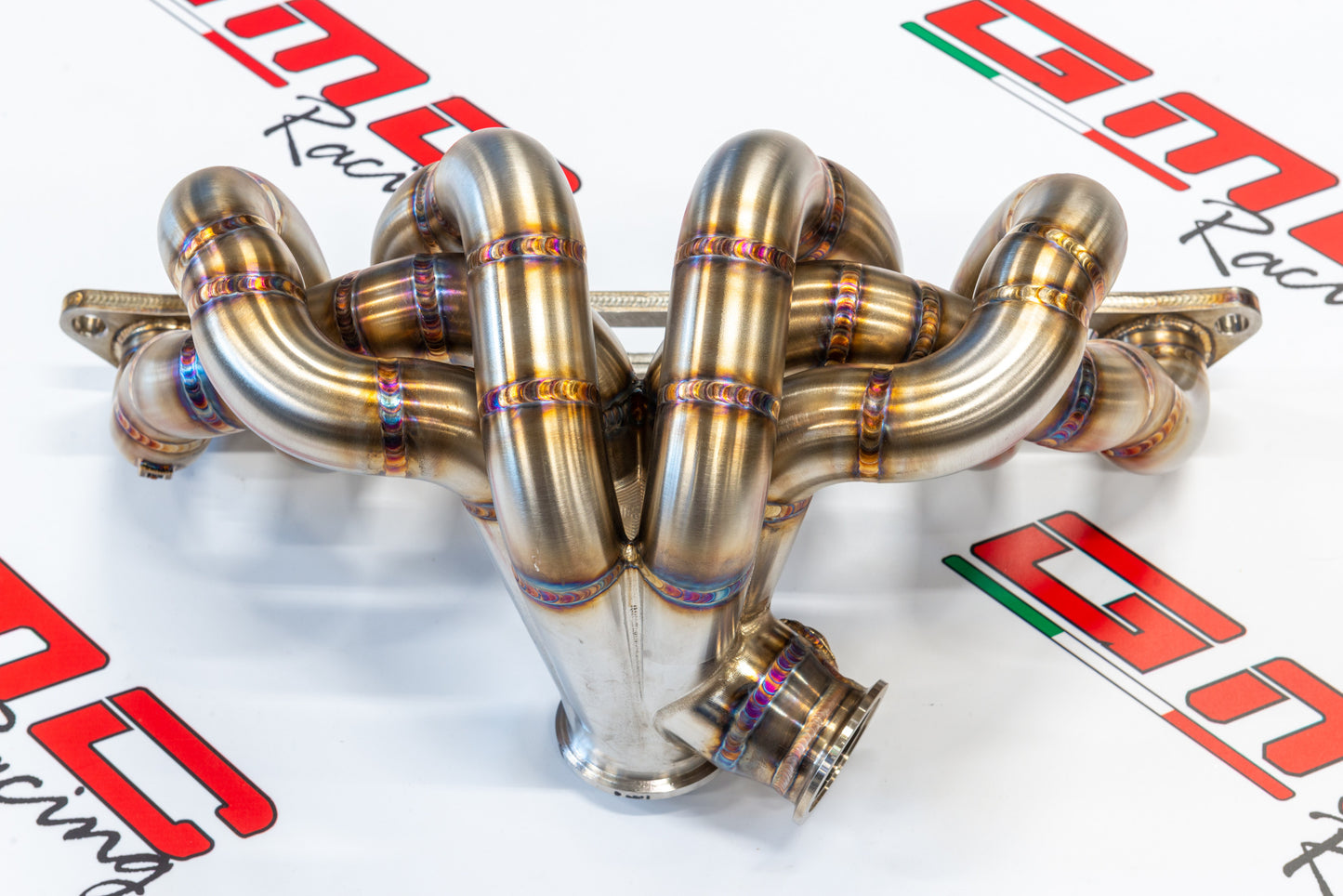 KIT COLLETTORE INOX PER SUPRA MK4 CON ATTACCO TURBO V-BAND, KIT DOWNPIPE E WASTEGATE ESTERNA