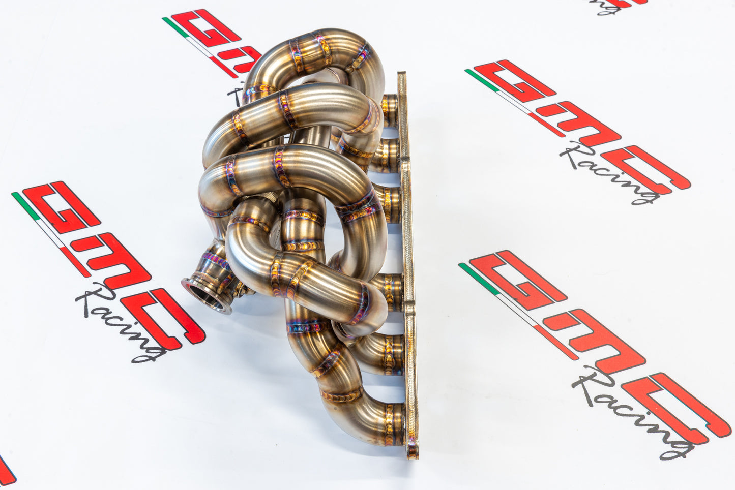 KIT COLLETTORE INOX PER SUPRA MK4 CON ATTACCO TURBO V-BAND, KIT DOWNPIPE E WASTEGATE ESTERNA