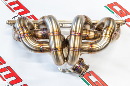 KIT COLLETTORE INOX PER SUPRA MK4 CON ATTACCO TURBO V-BAND, KIT DOWNPIPE E WASTEGATE ESTERNA