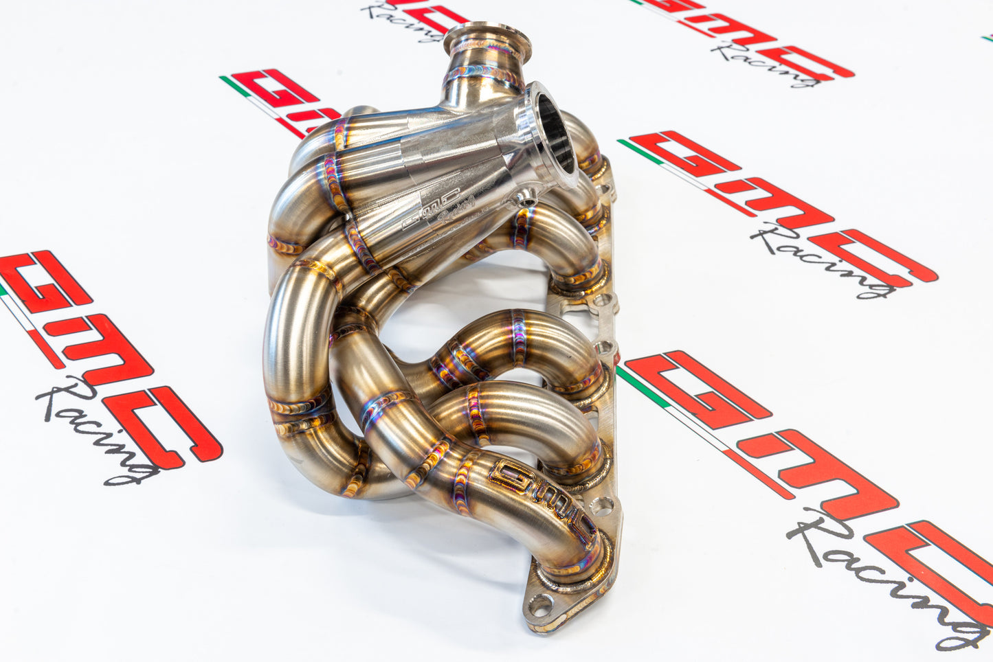 KIT COLLETTORE INOX PER SUPRA MK4 CON ATTACCO TURBO V-BAND, KIT DOWNPIPE E WASTEGATE ESTERNA