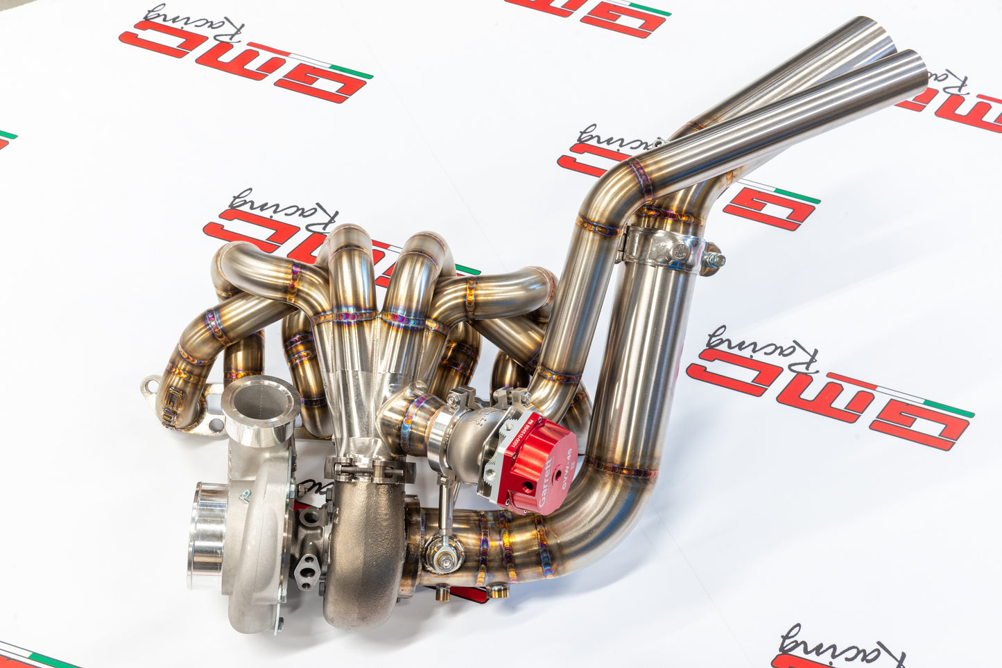 TURBO KIT FOR TOYOTA SUPRA MK4 FOR POWER UP TO 1000 HP WITH EXTERNAL WASTEGATE AND XONA ROTOR TURBINE