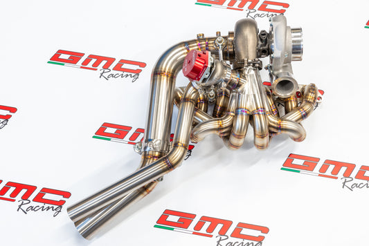 TURBO KIT FOR TOYOTA SUPRA MK4 FOR POWER UP TO 1000 HP WITH EXTERNAL WASTEGATE AND XONA ROTOR TURBINE