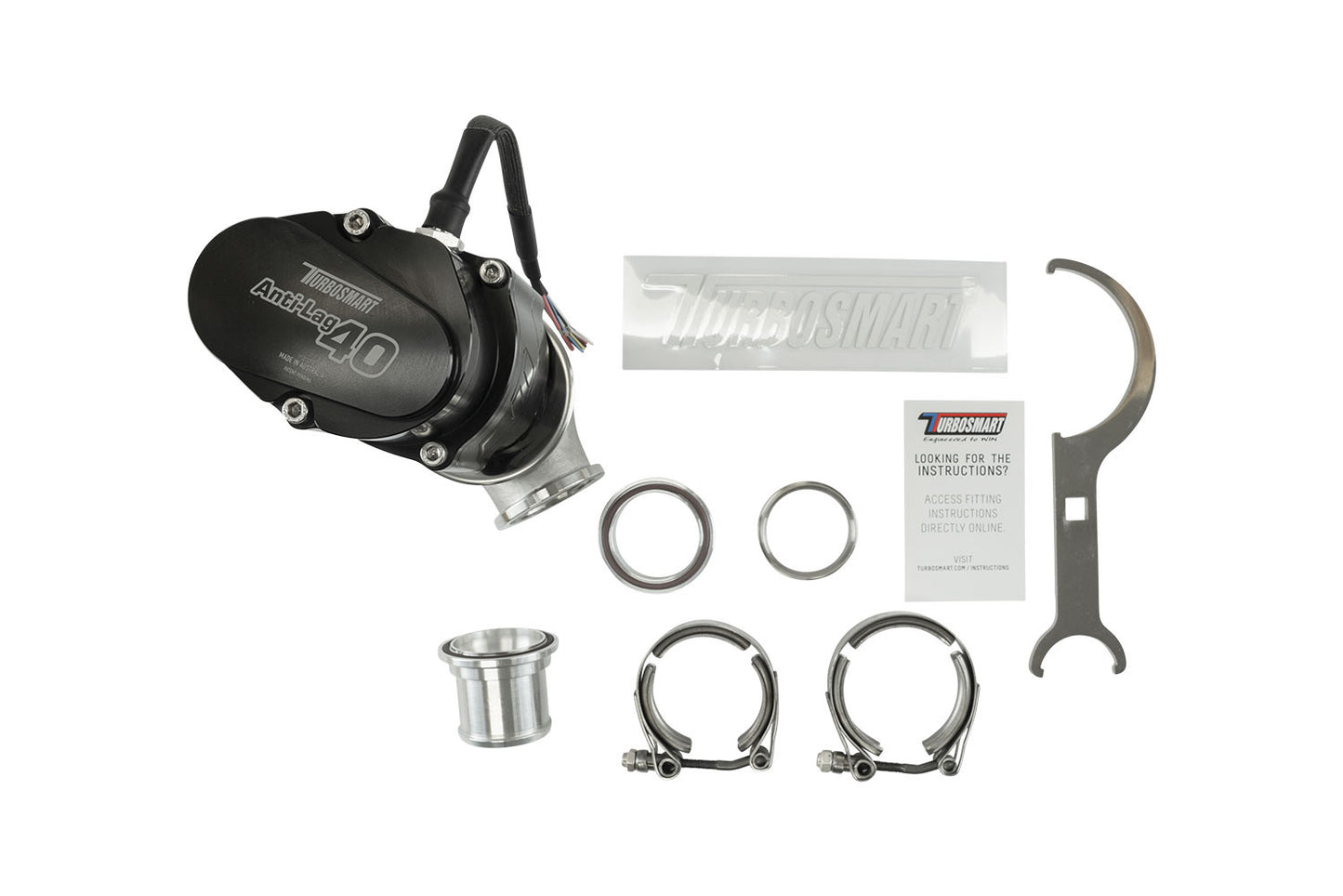 GenV EALV40 TURBOSMART ELECTRONIC ANTI-LAG VALVE