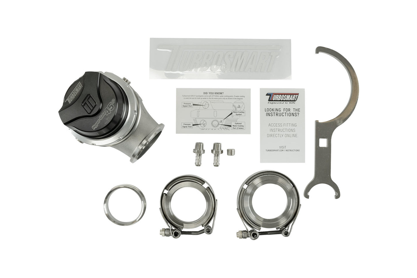 TURBOSMART External Wastegate GenV HyperGate45HP "High Pressure" 35psi