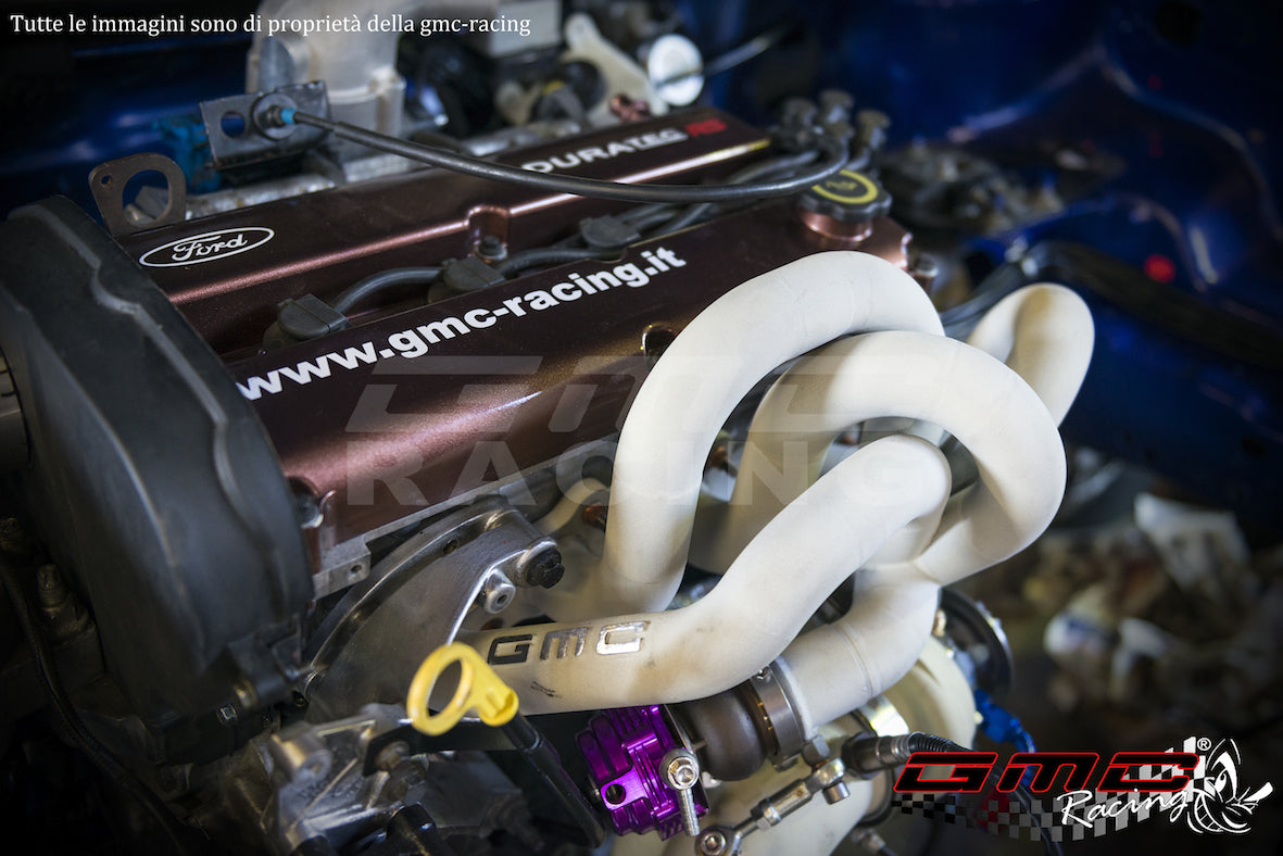 COLLETTORE INOX PER FORD FOCUS R MK1 CON WASTEGATE ESTERNA