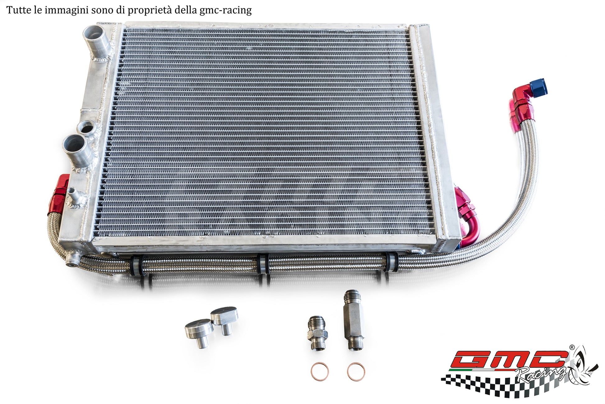 RADIATORE ACQUA MAGGIORATO PER LANCIA DELTA 16V/EVO