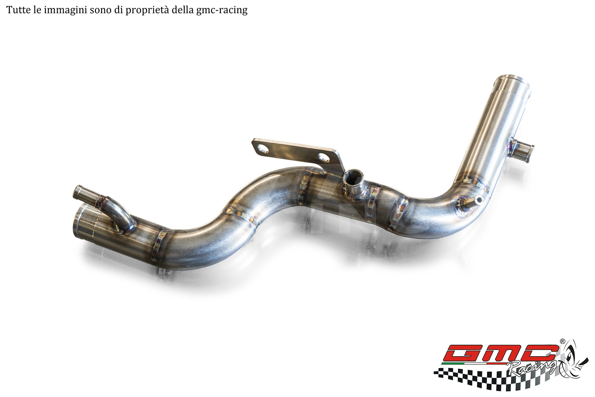 MANICOTTO ACQUA IN INOX PER LANCIA DELTA 16V/EVO CORTO