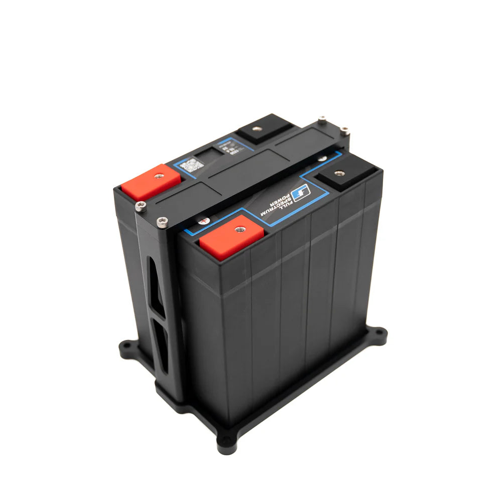 SUPPORTO IN ALLUMINIO RICAVATO DAL PIENO PER BATTERIA P.MOTIVELITE 16V 1250